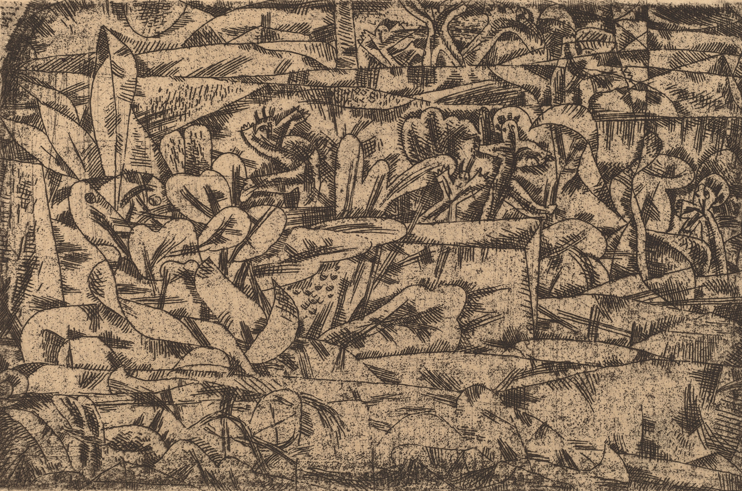 Garden of passion (Garten der Leidenschaft), 1913-18