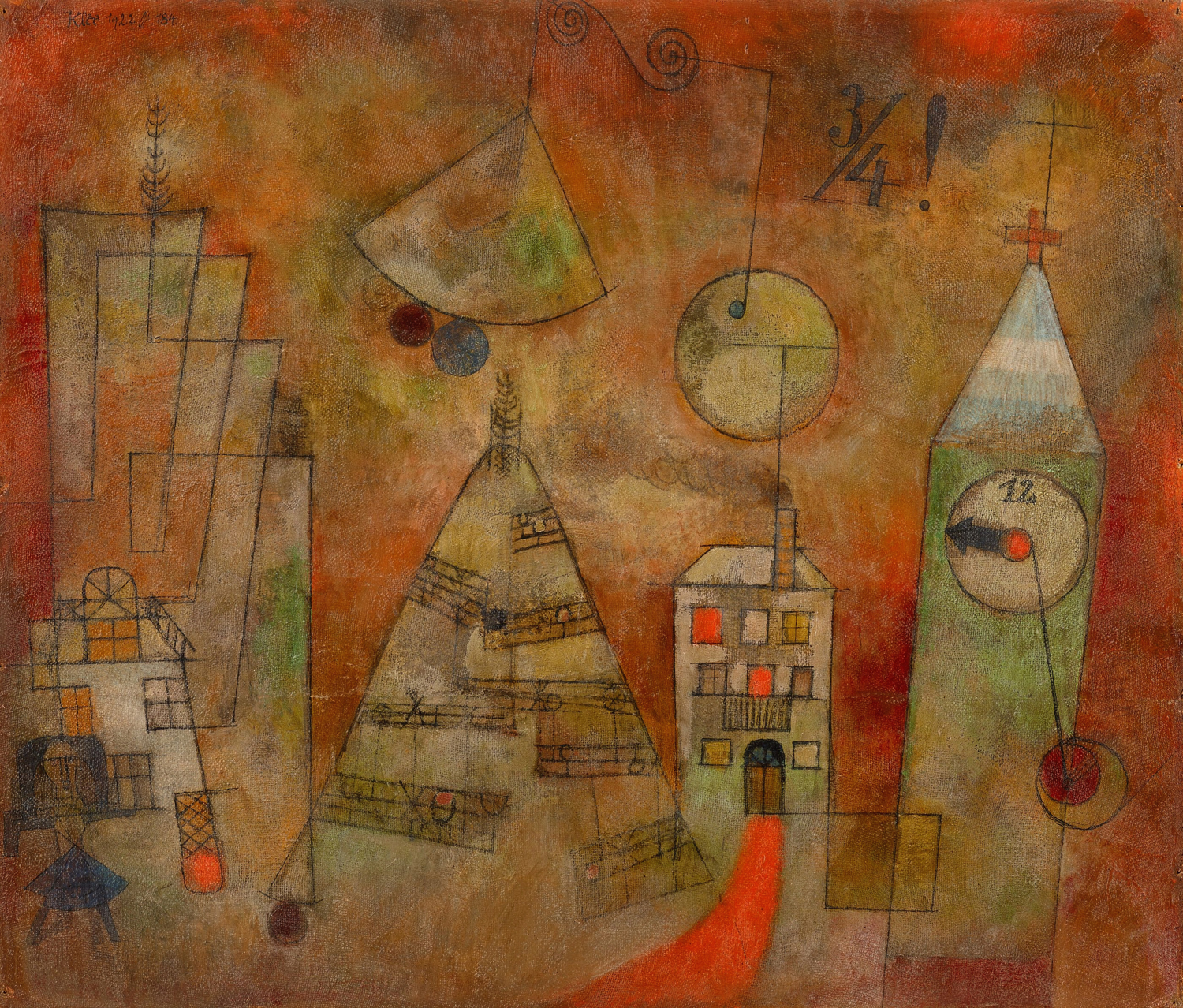 Fateful Hour at Quarter to Twelve (Schicksalstunde um dreiviertel zwolf), 1922