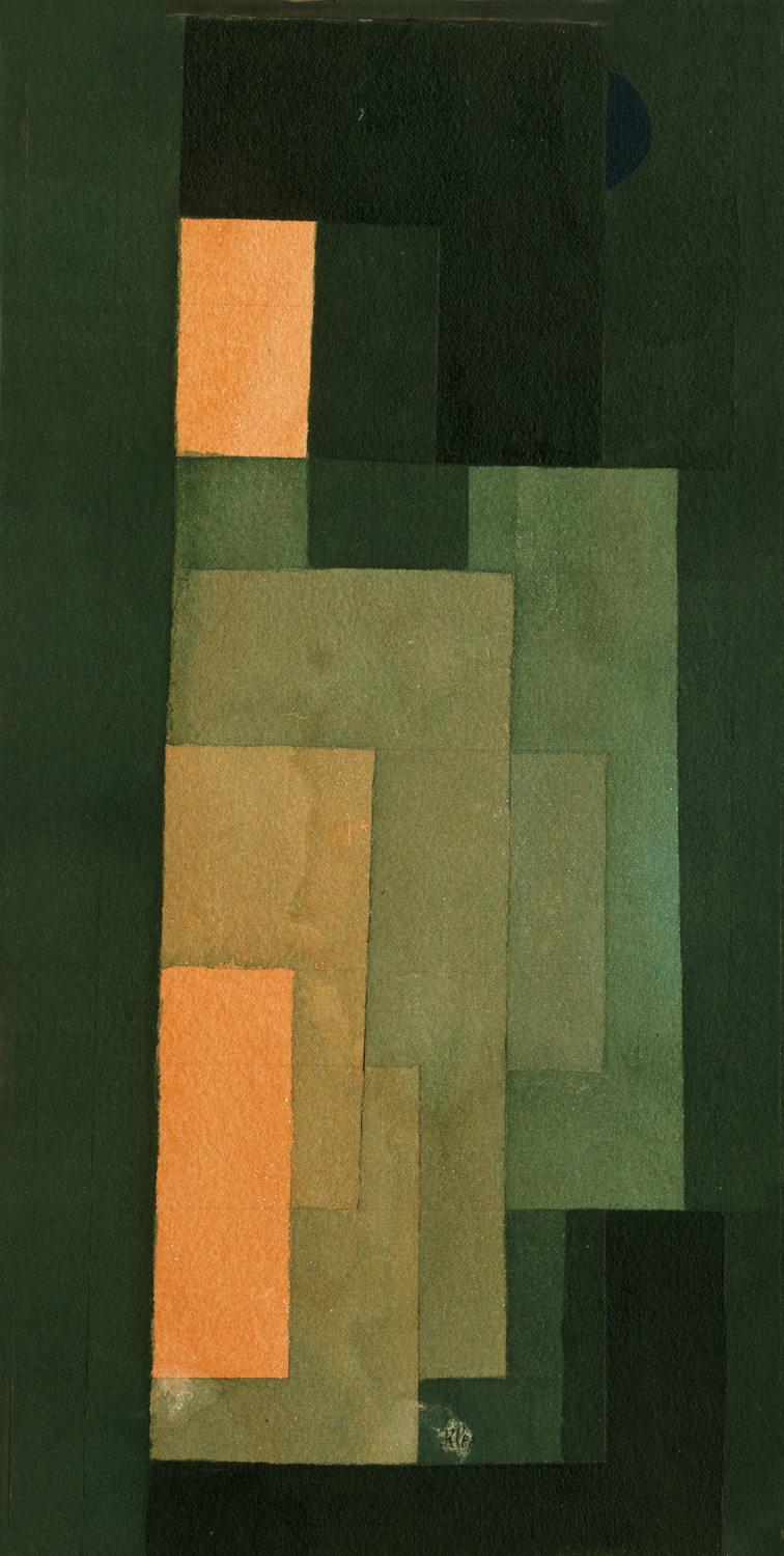 Tower in Orange and Green, 1922