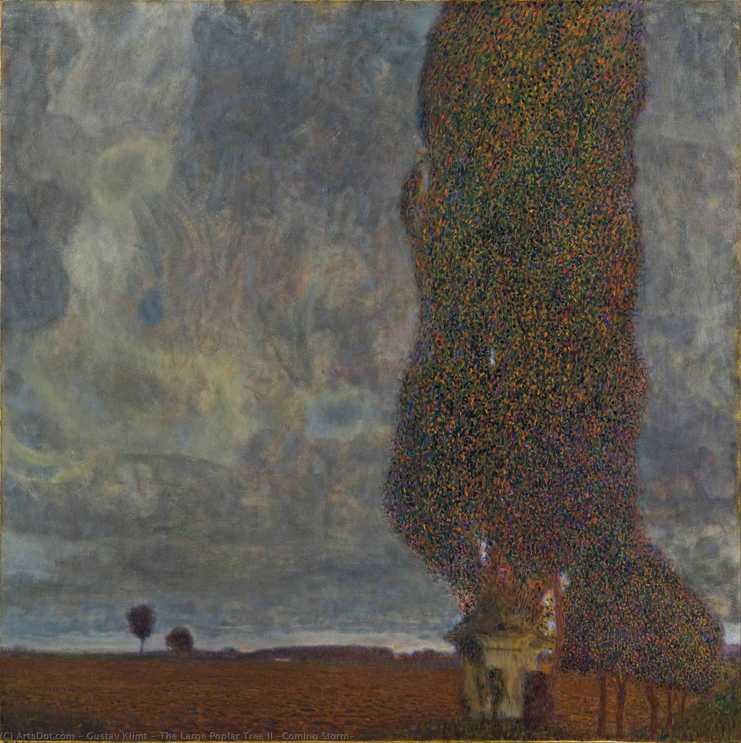 The Large Poplar Tree (Coming Storm), 1880