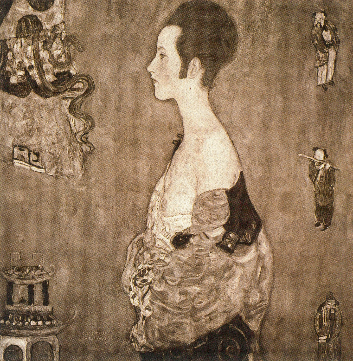 Portrait of Wally Neuzil, 1917