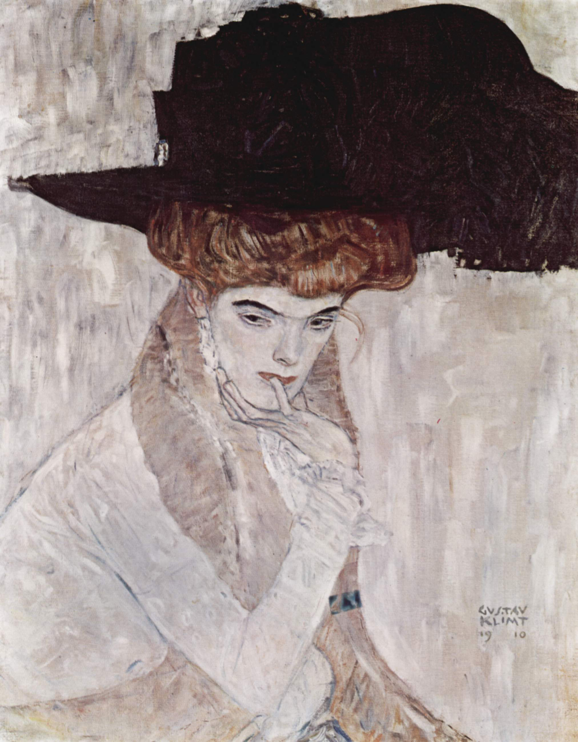 Lady with a Feather Hat, 1910