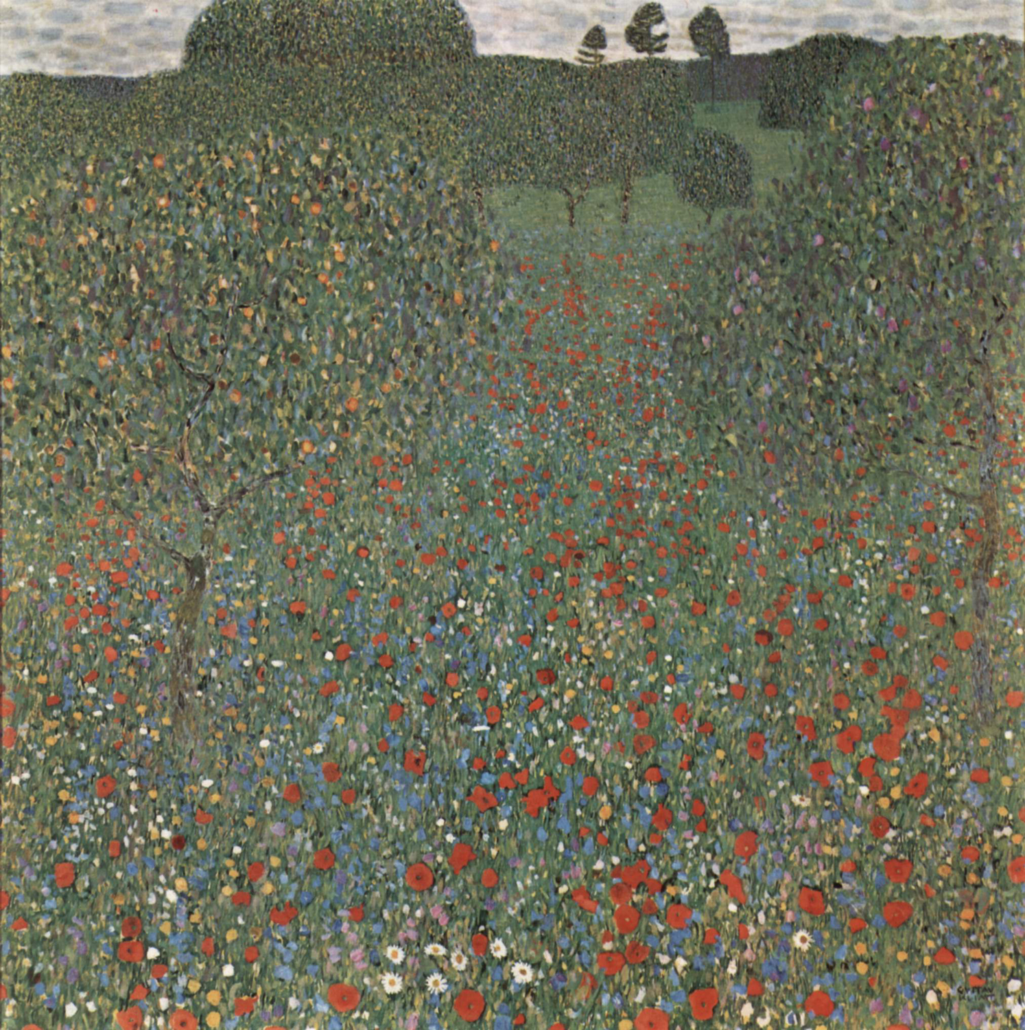 Mohnfeld, 1907