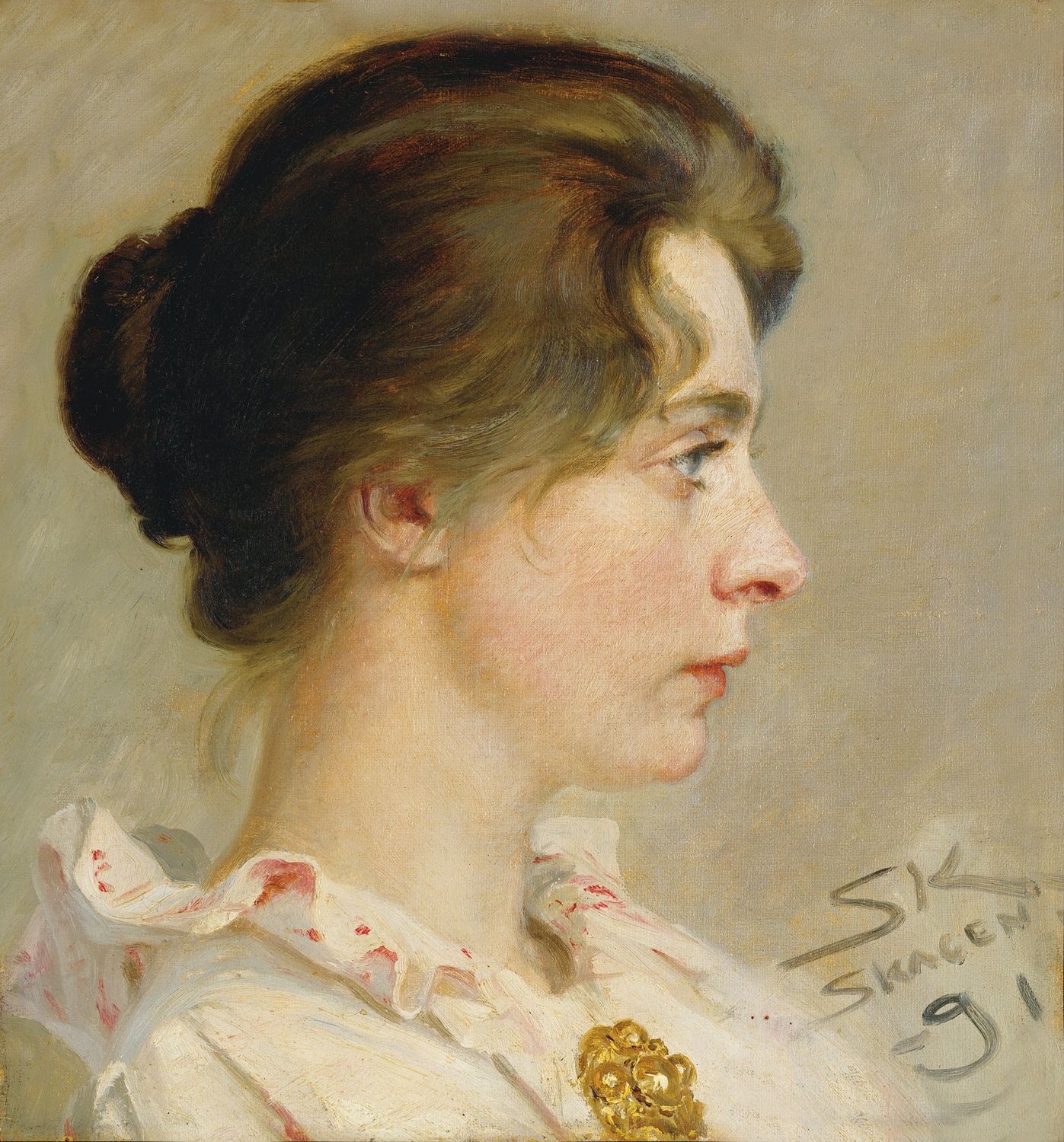 Maria Kroyer, 1891