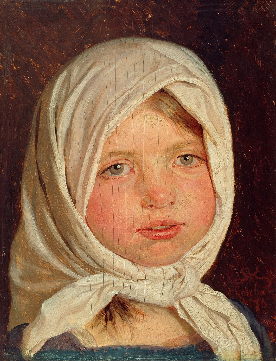 Little Girl from Hornbaek, 1875