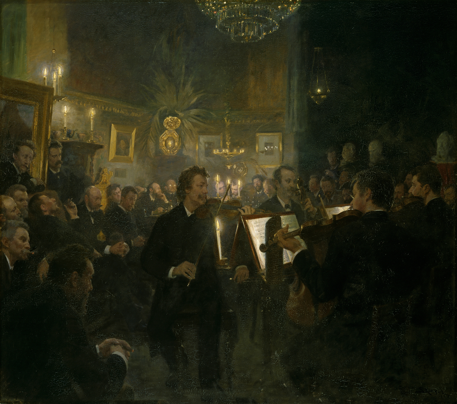 Music in the Studio, 1886