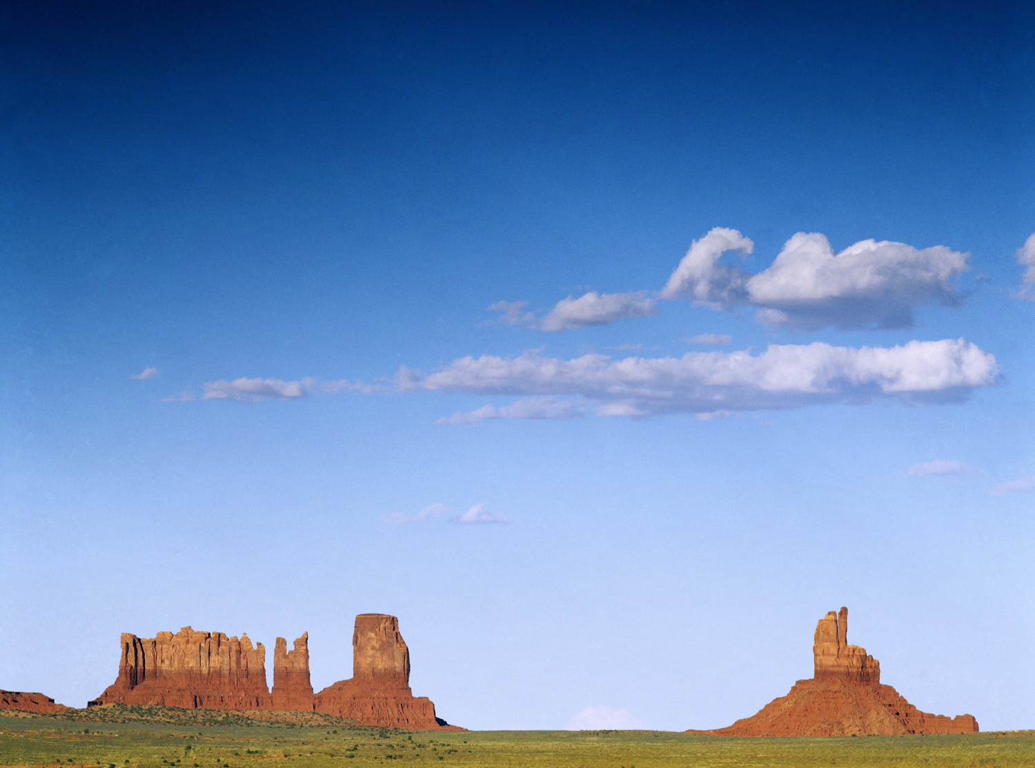 View of Monument Valley in Arizona, USA