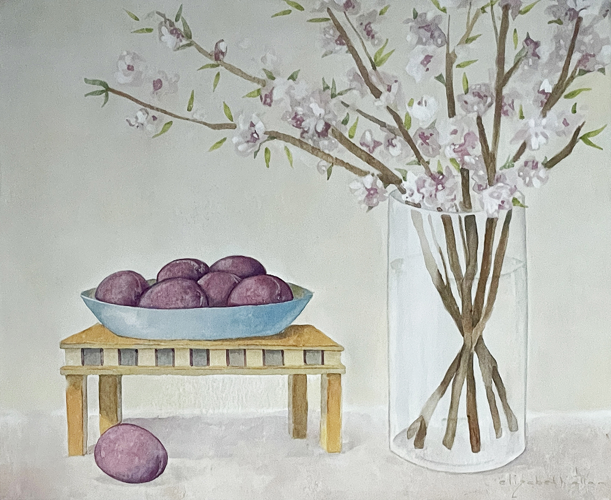 Cherry Blossoms and Plums