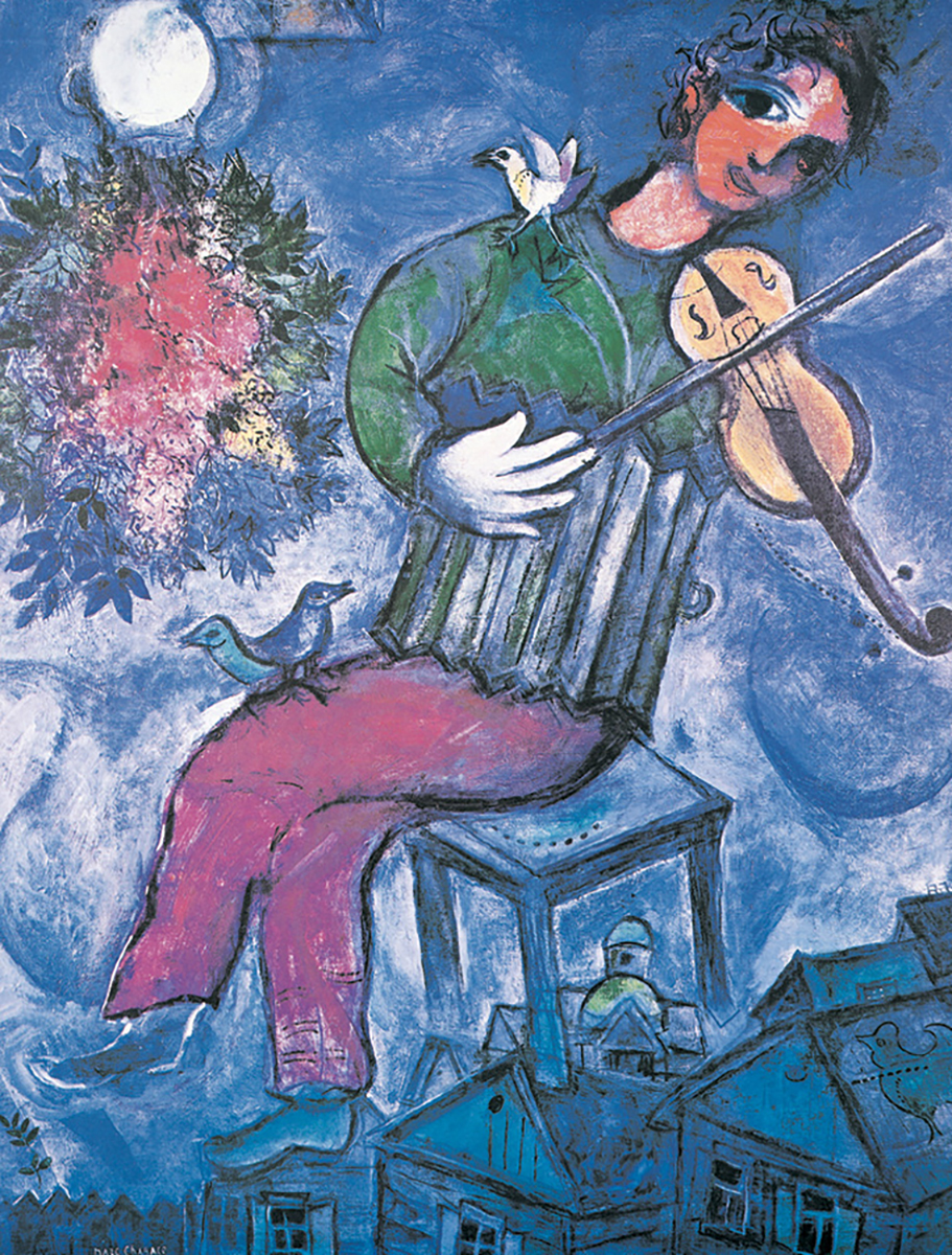 Le Violiniste Bleu