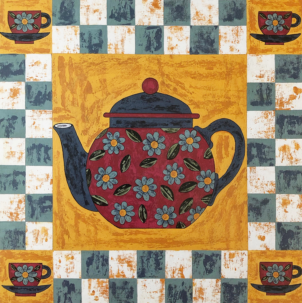 Red Teapot