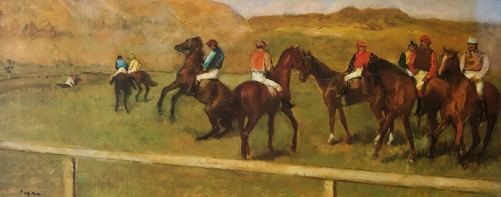Chevaux de Courses, 1880