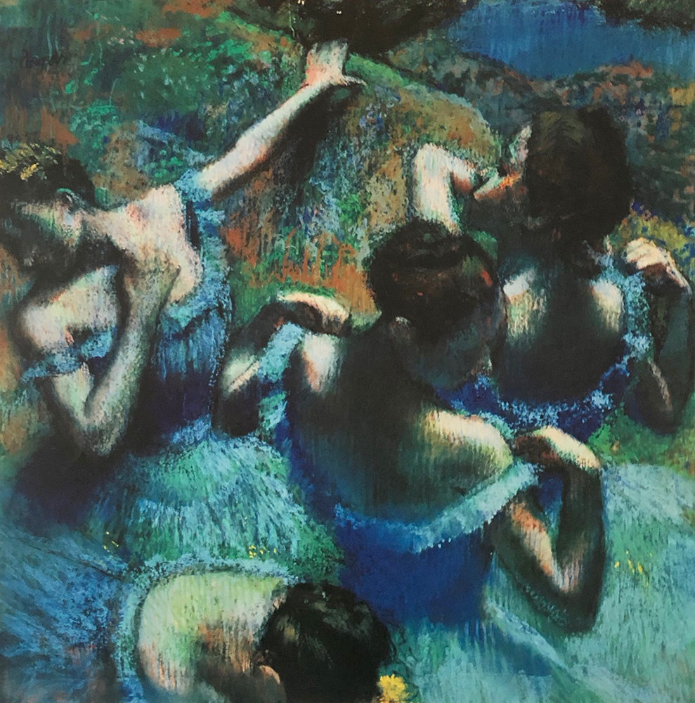 Blue Dancers