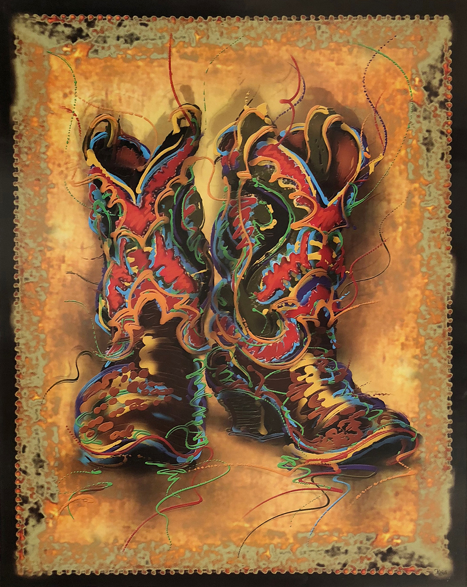 Old West Memorobilia - Cowboy Boots