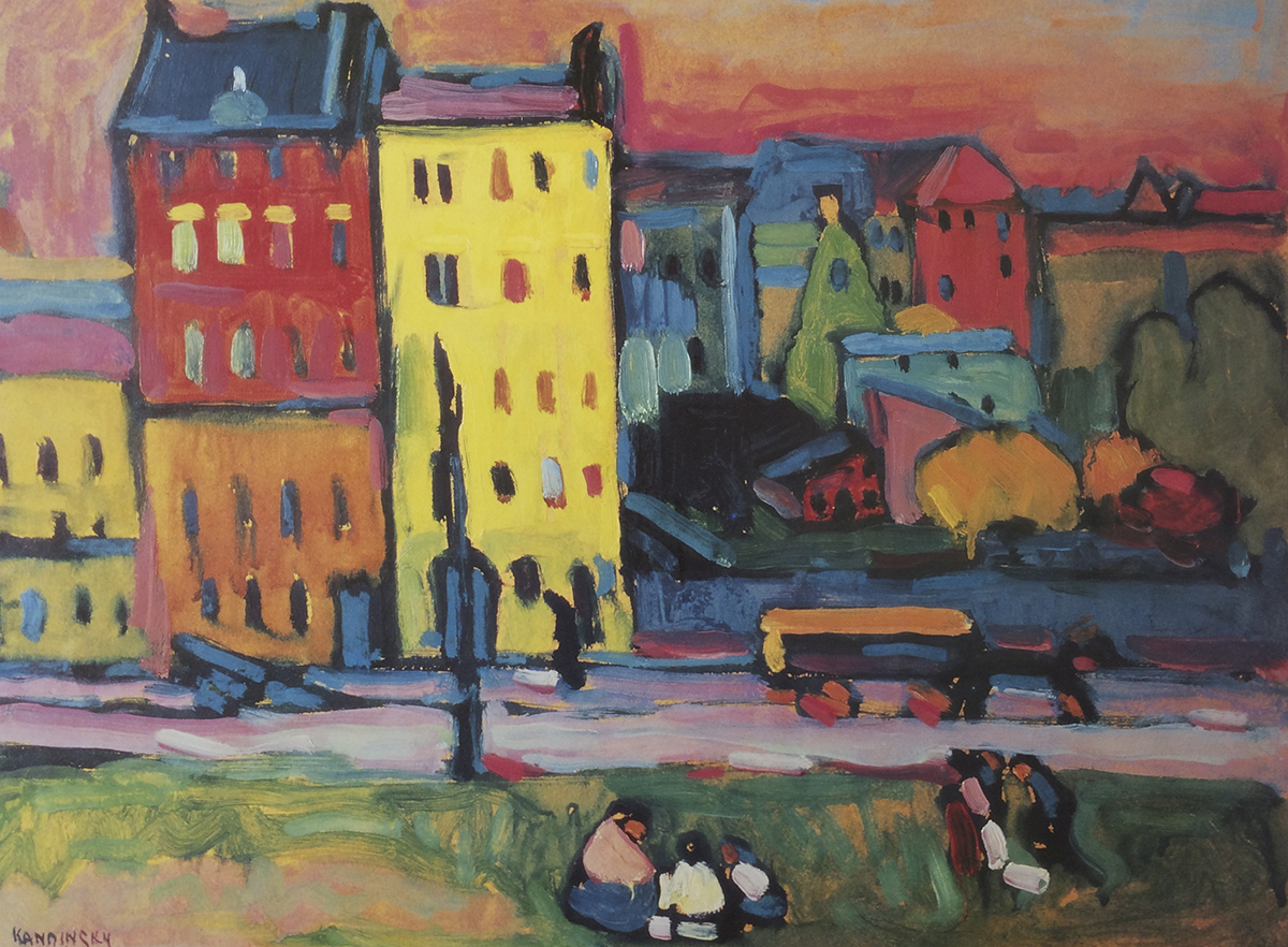 Houses in Munich, 1908