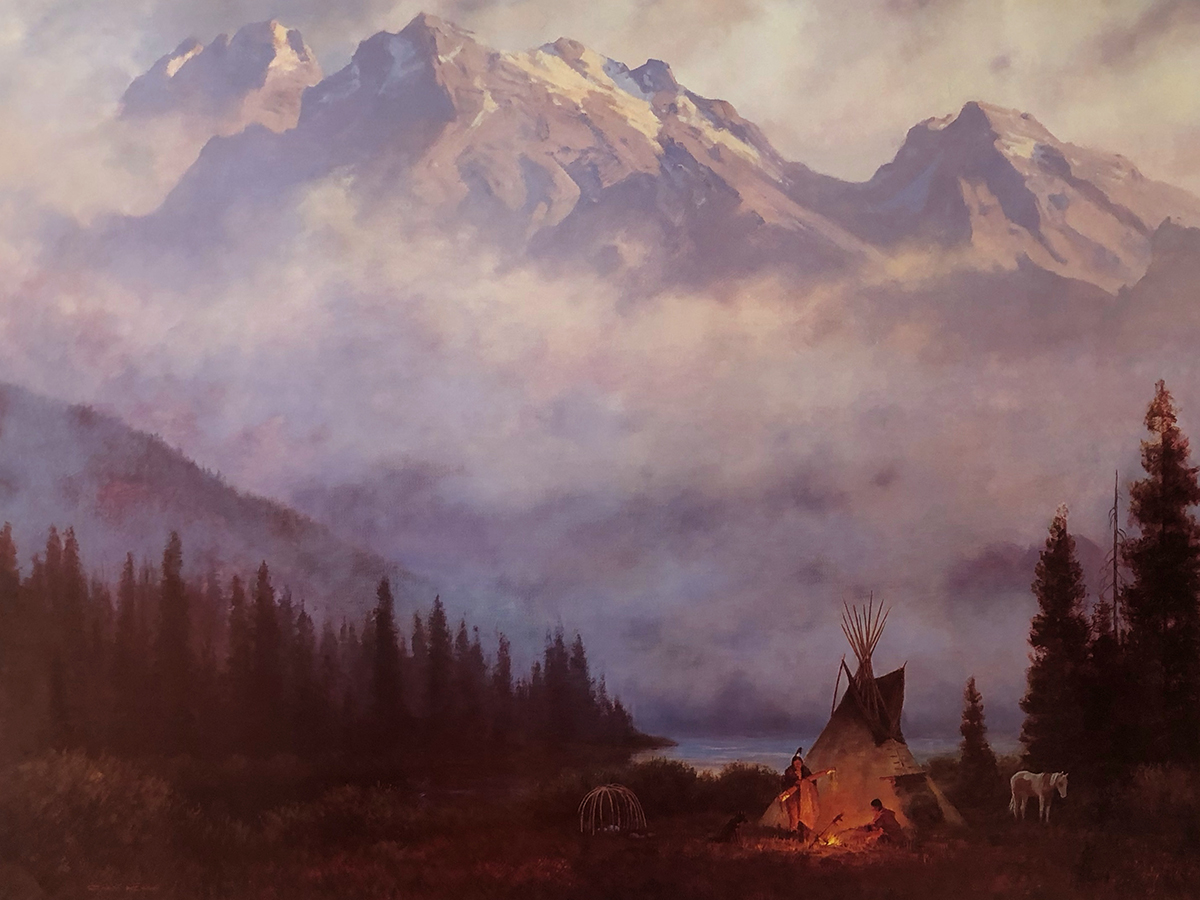 Evening Fire
