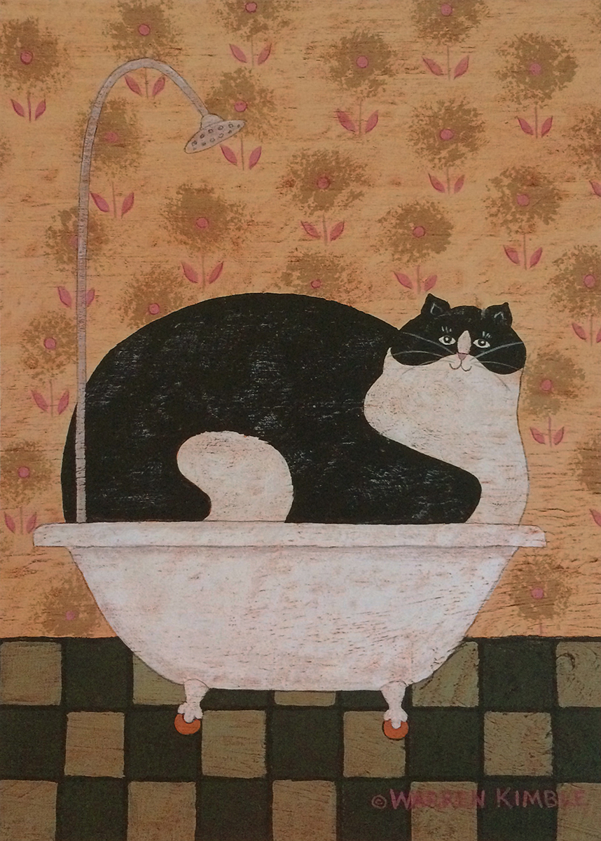 Cat In a Hot Tin Tub