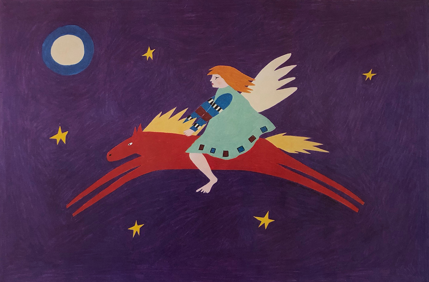 Angel On a Red Horse