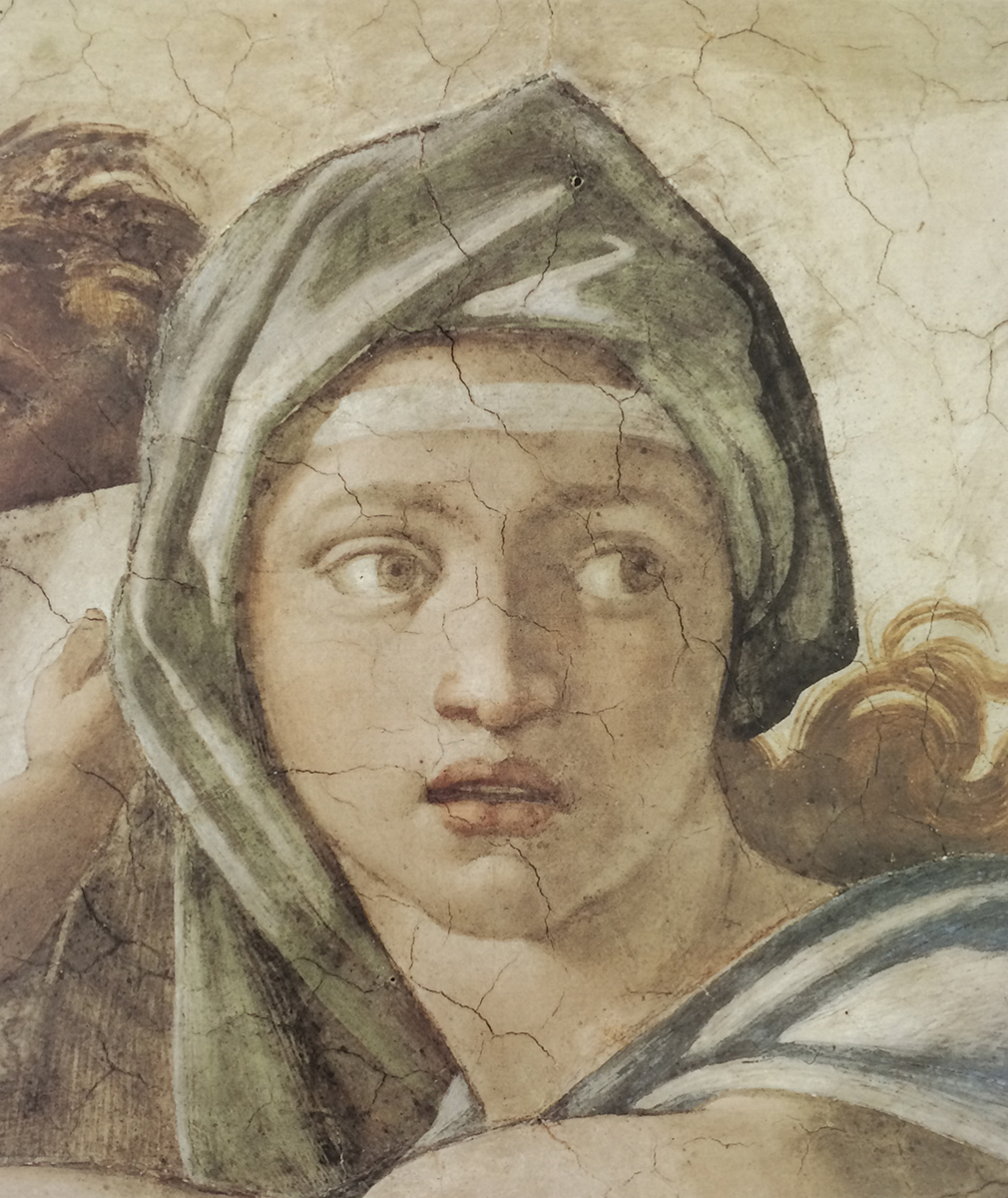 The Delphic Sybil (detail)
