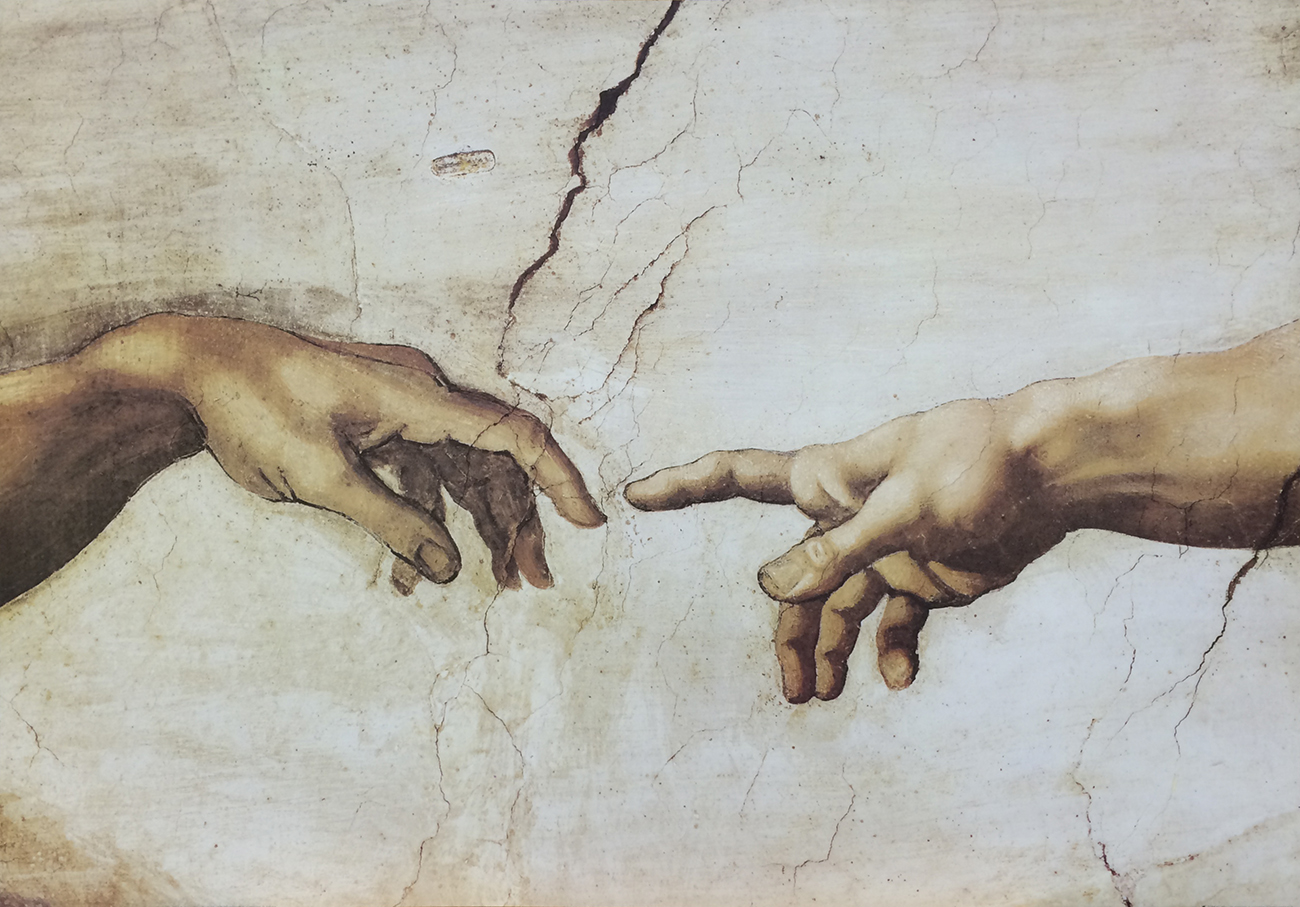 The Creation of Adam (detail)