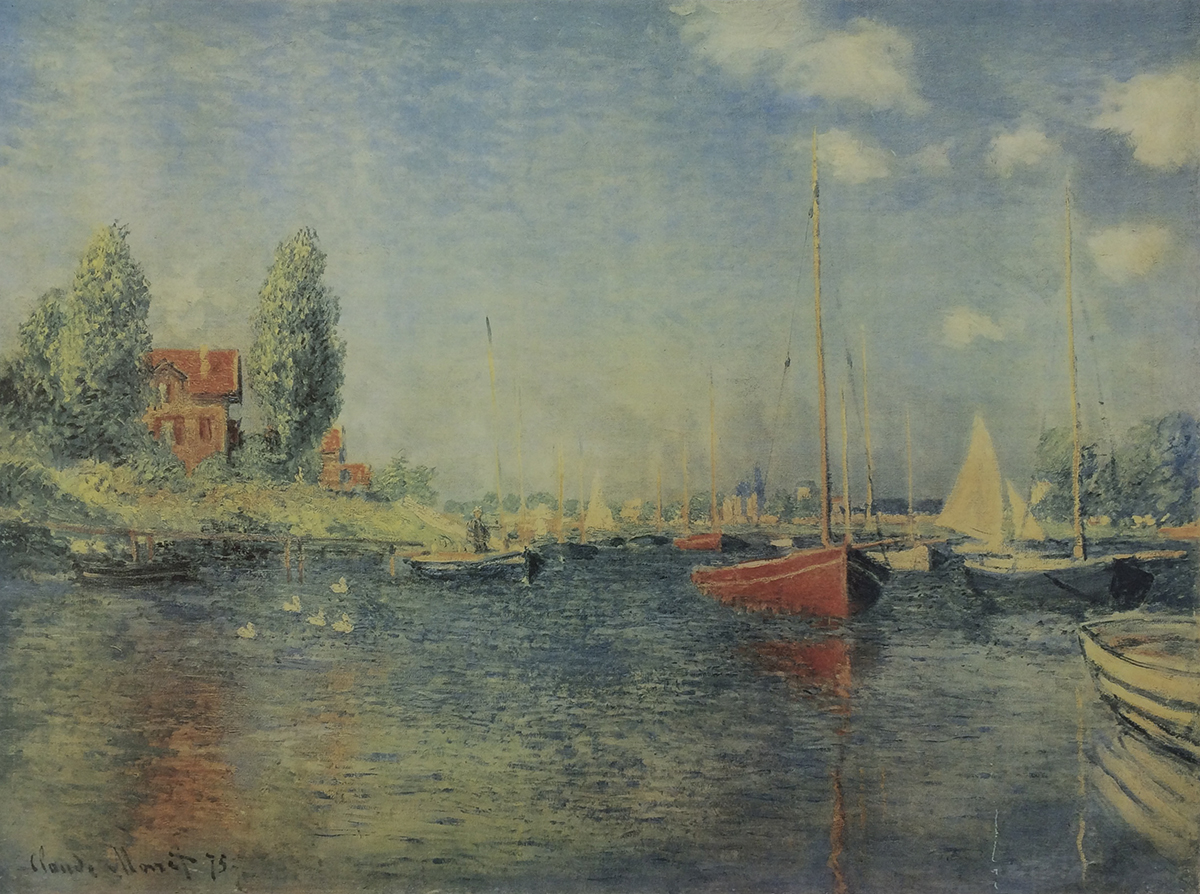 The Red Boats, Argenteuil, 1875