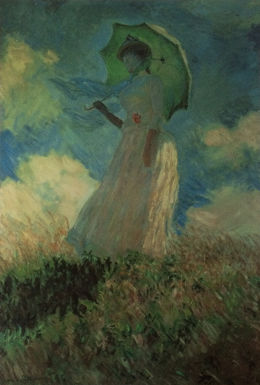 Woman with Parasol (turned right)