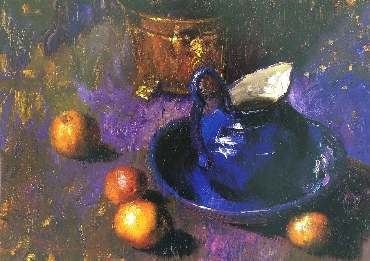 The Blue Pitcher