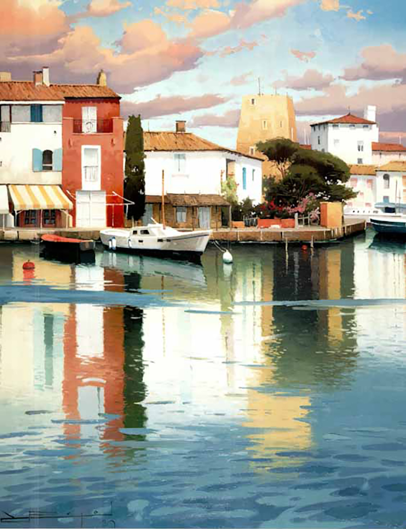 Harbor At Morning Light