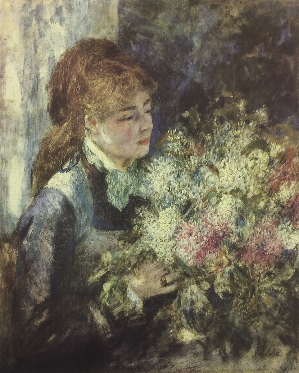 Woman with Lilacs, 1877