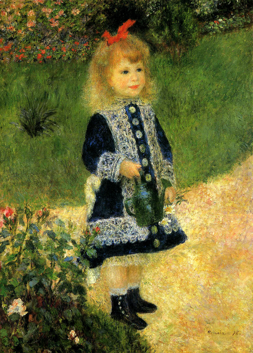 A Girl with a Watering Can, 1976