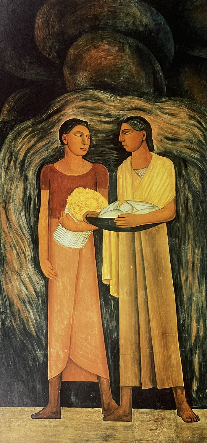 Mujeres con Flores y Frutos, 1928 (Women with Flowers and Vegetables)