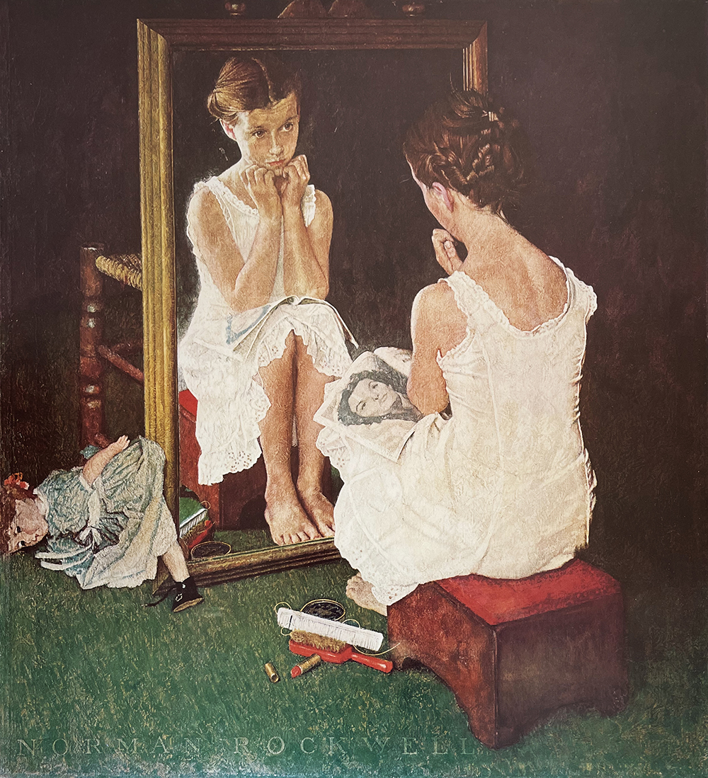 Girl At the Mirror