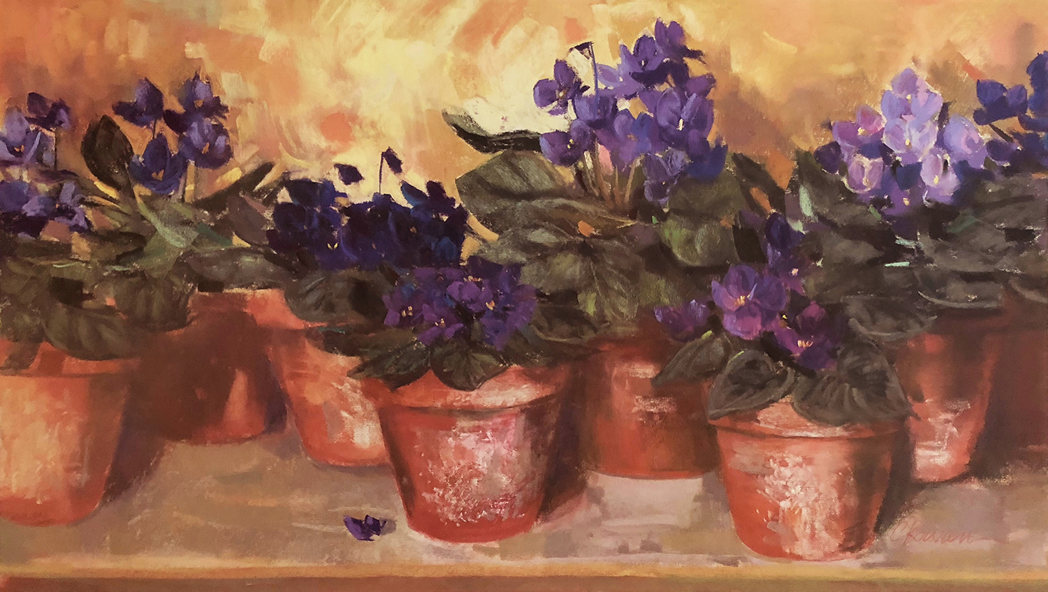 Violets for Rebecca