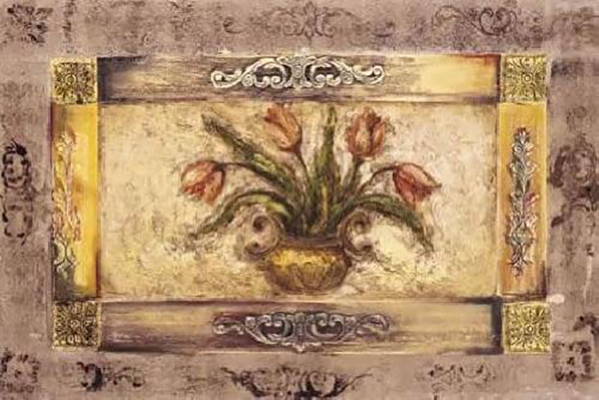 Floral Urn I