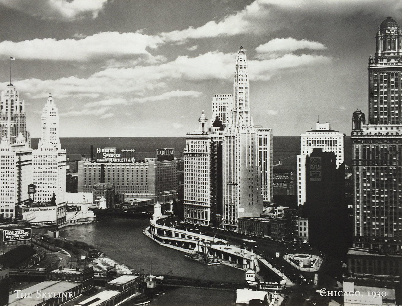 Skyline, Chicago, 1930
