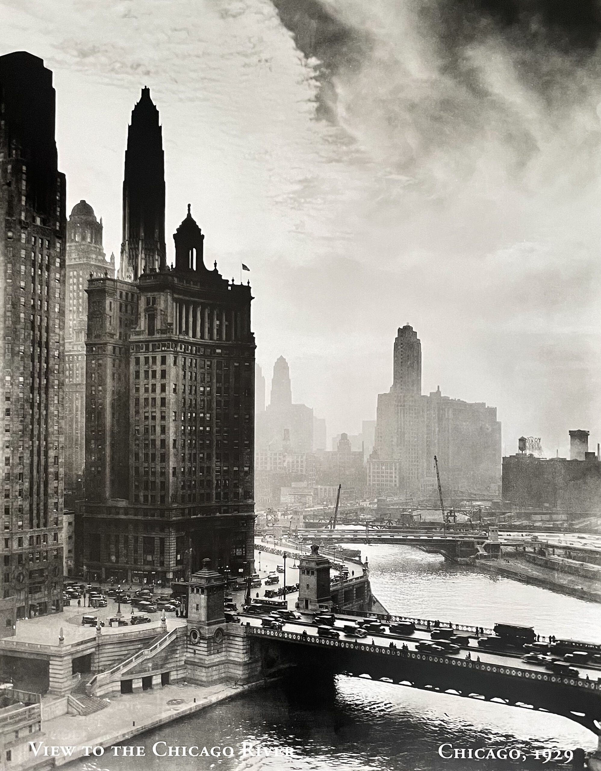 View to the Chicago River, 1930