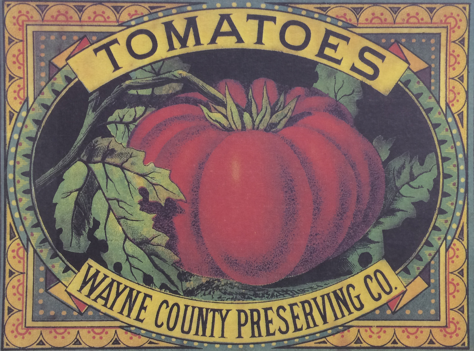 Old Labels: Tomatoes