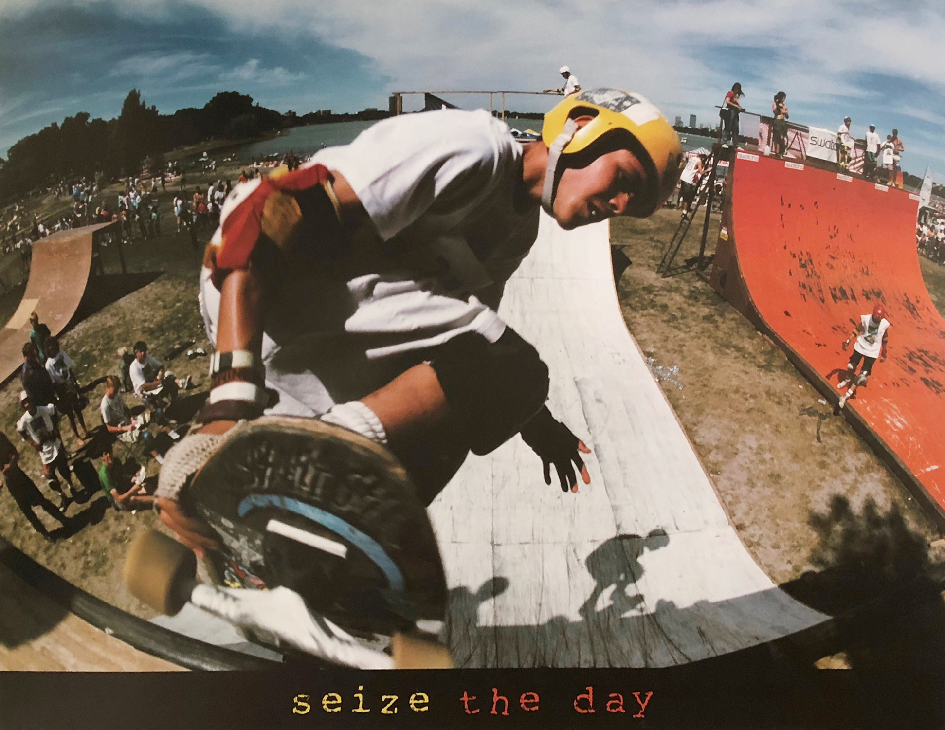 Seize the Day - Skateboard Ramp