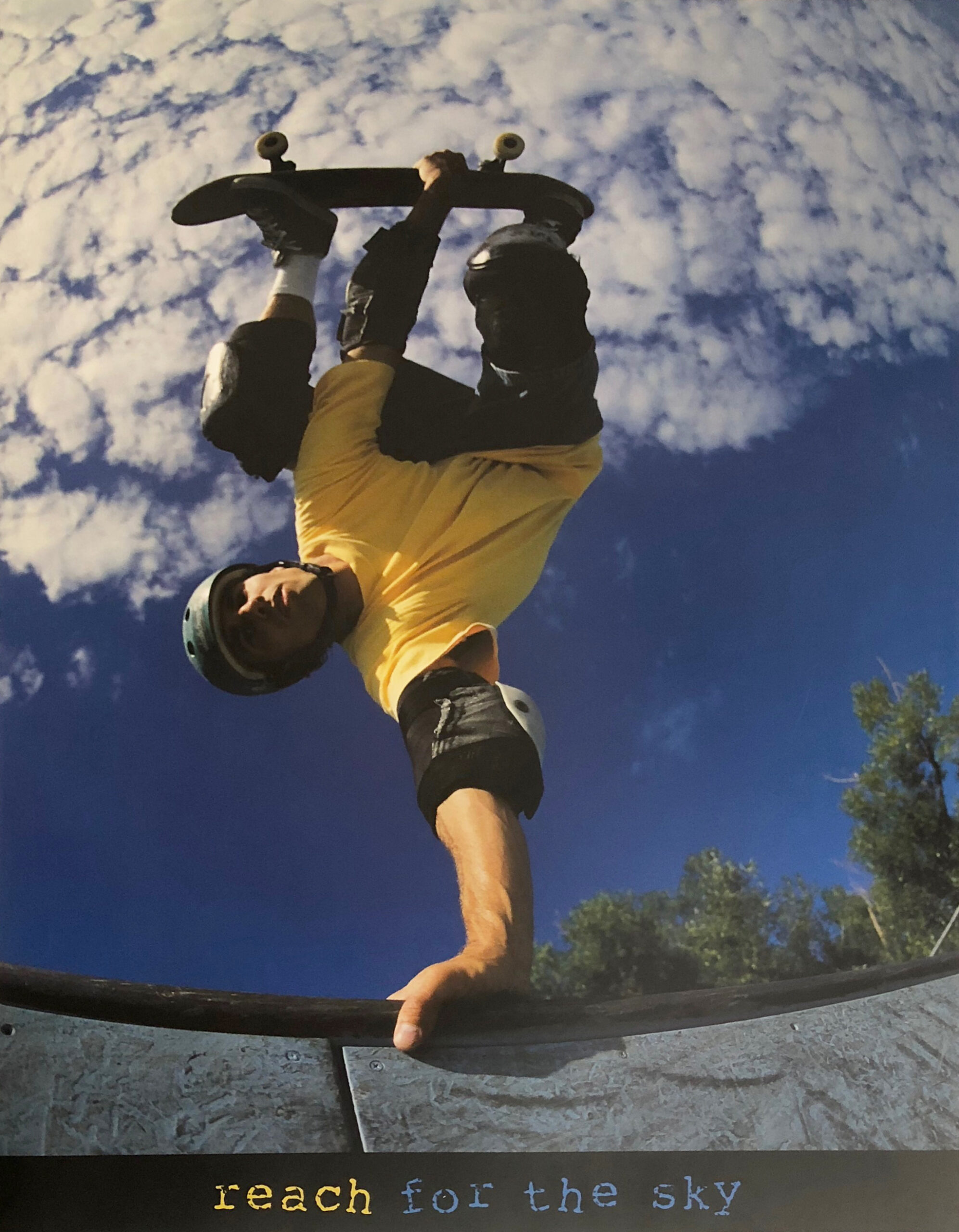 Reach for the Sky - Skateboarder