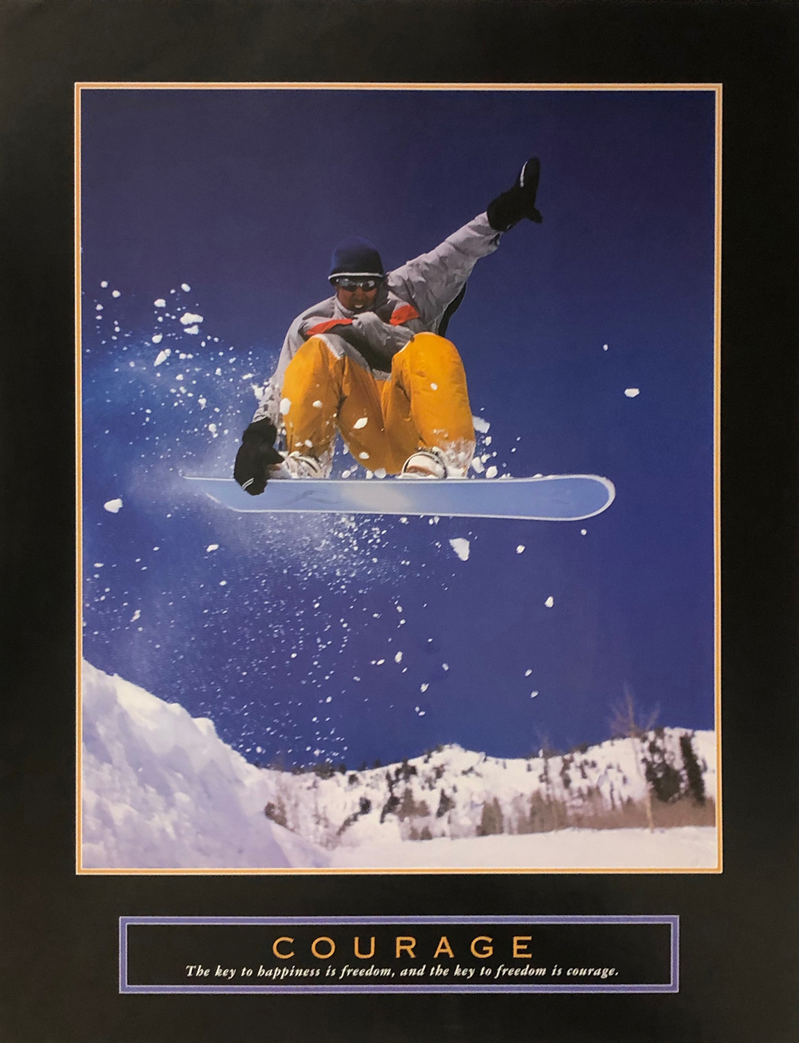 Courage - Snowboarder