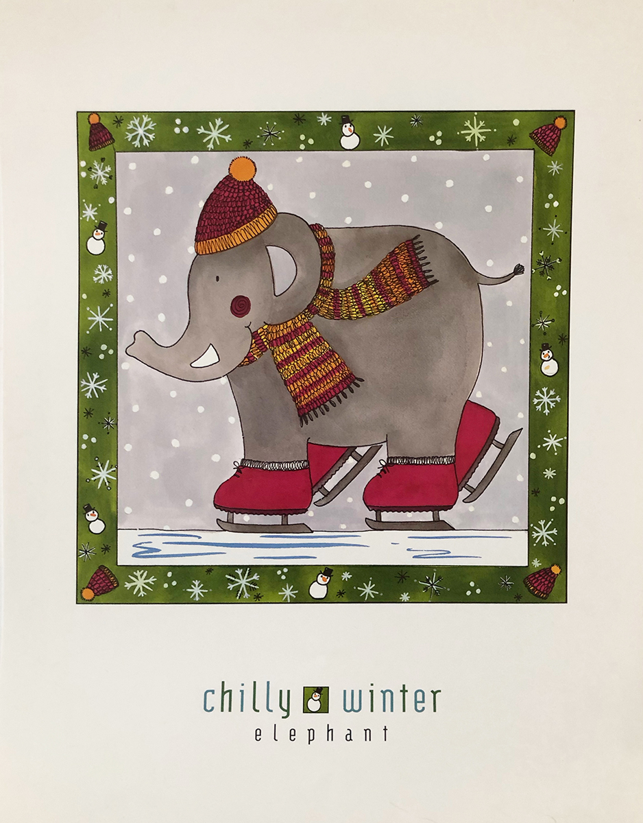Chilly Winter - Elephant