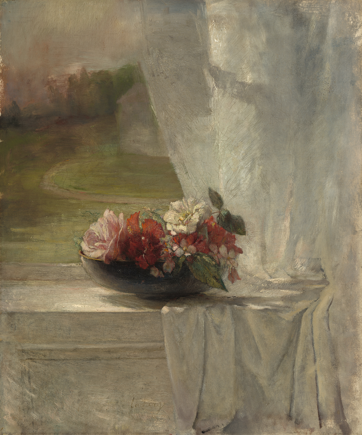 Flowers In a Window, 1861