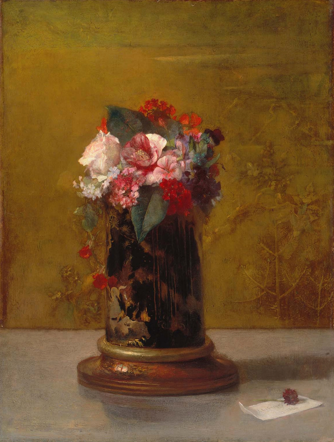 Vase of Flowers, 1864