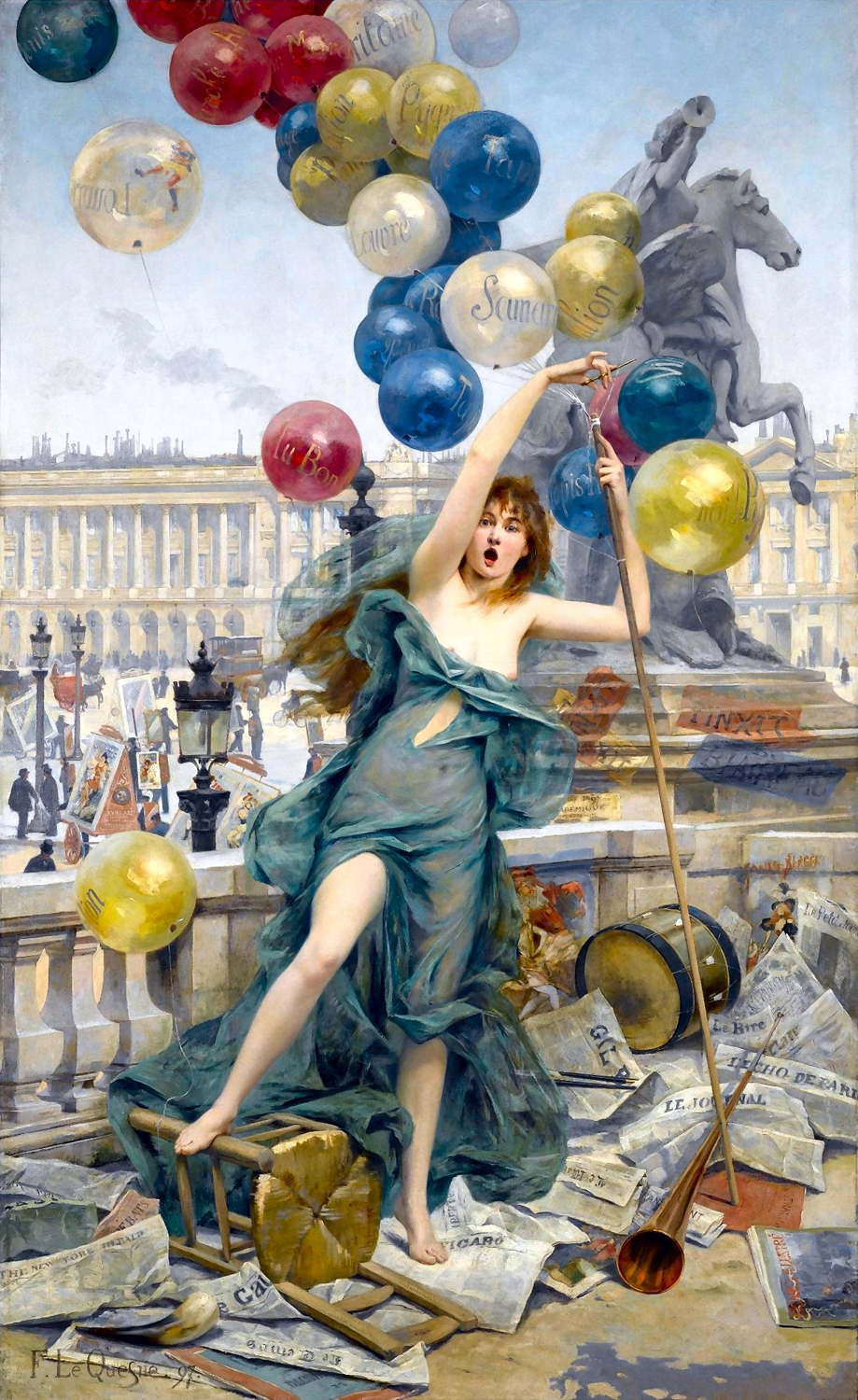 Allegory of Advertising, 1897