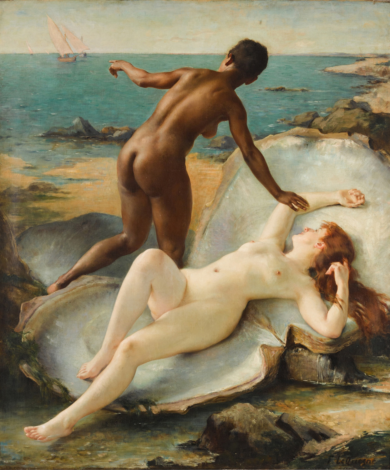 Le Deux Perles (The Two Pearls), 1889