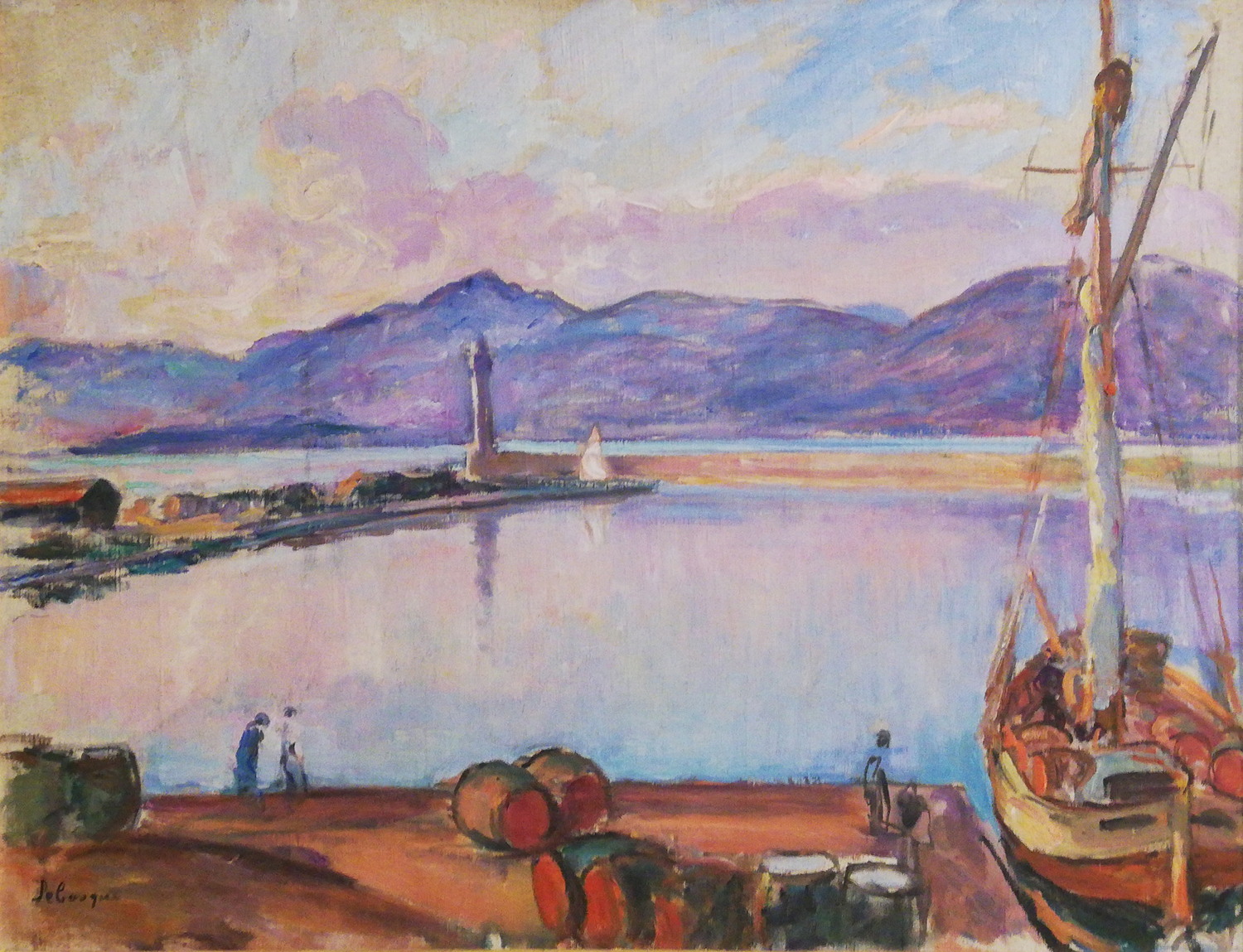 Port of Saint-Tropez, 1906