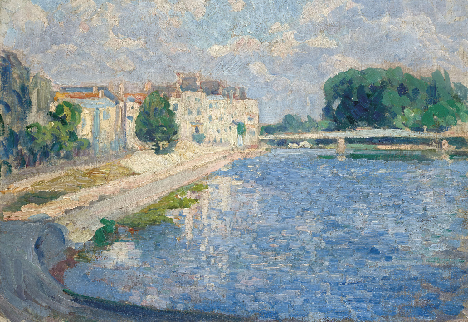 La Marne a Lagny (The Marne River at Lagny), c. 1905-06