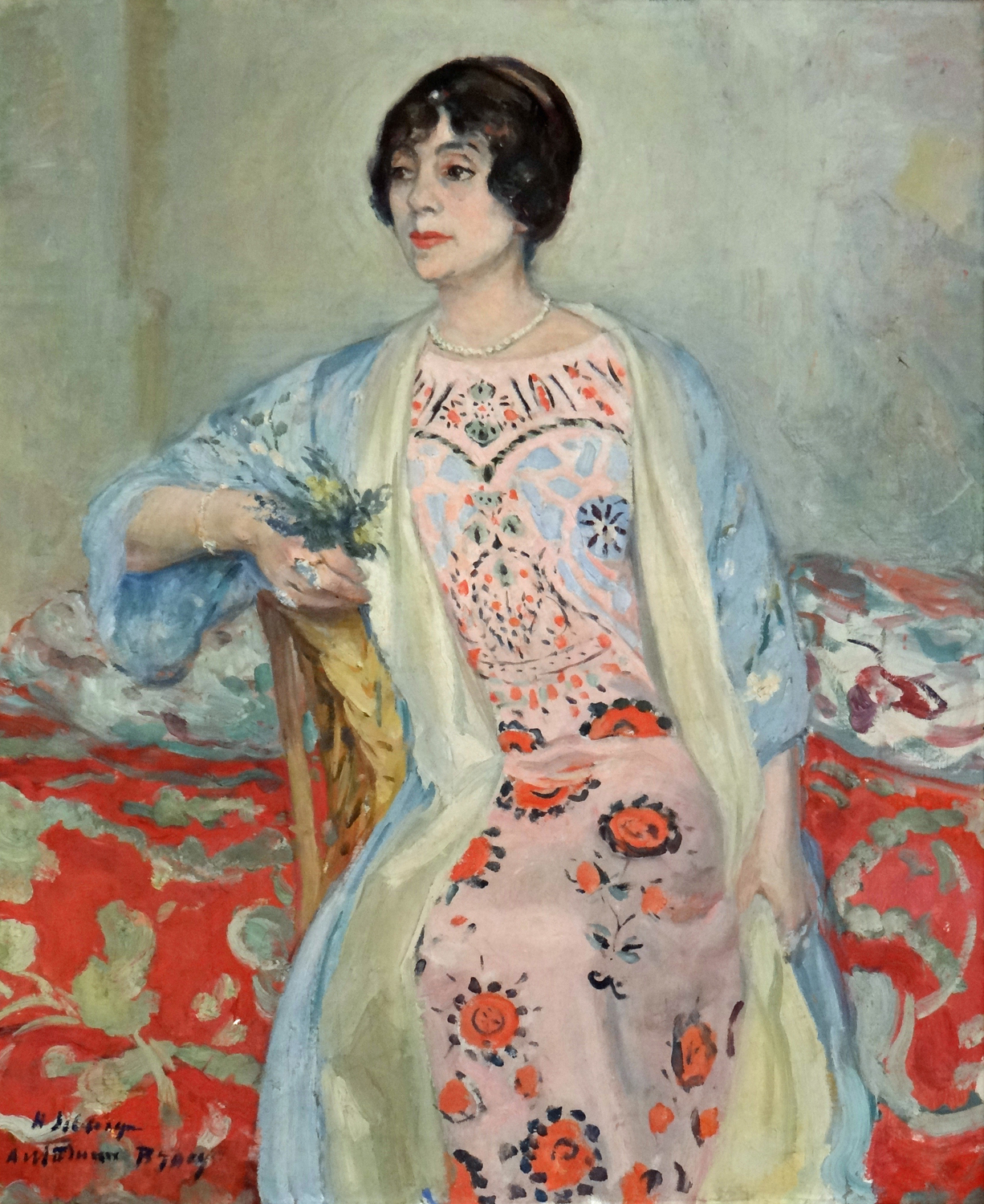 Portrait of Madame Marie-Marguerite Brocq, c. 1920