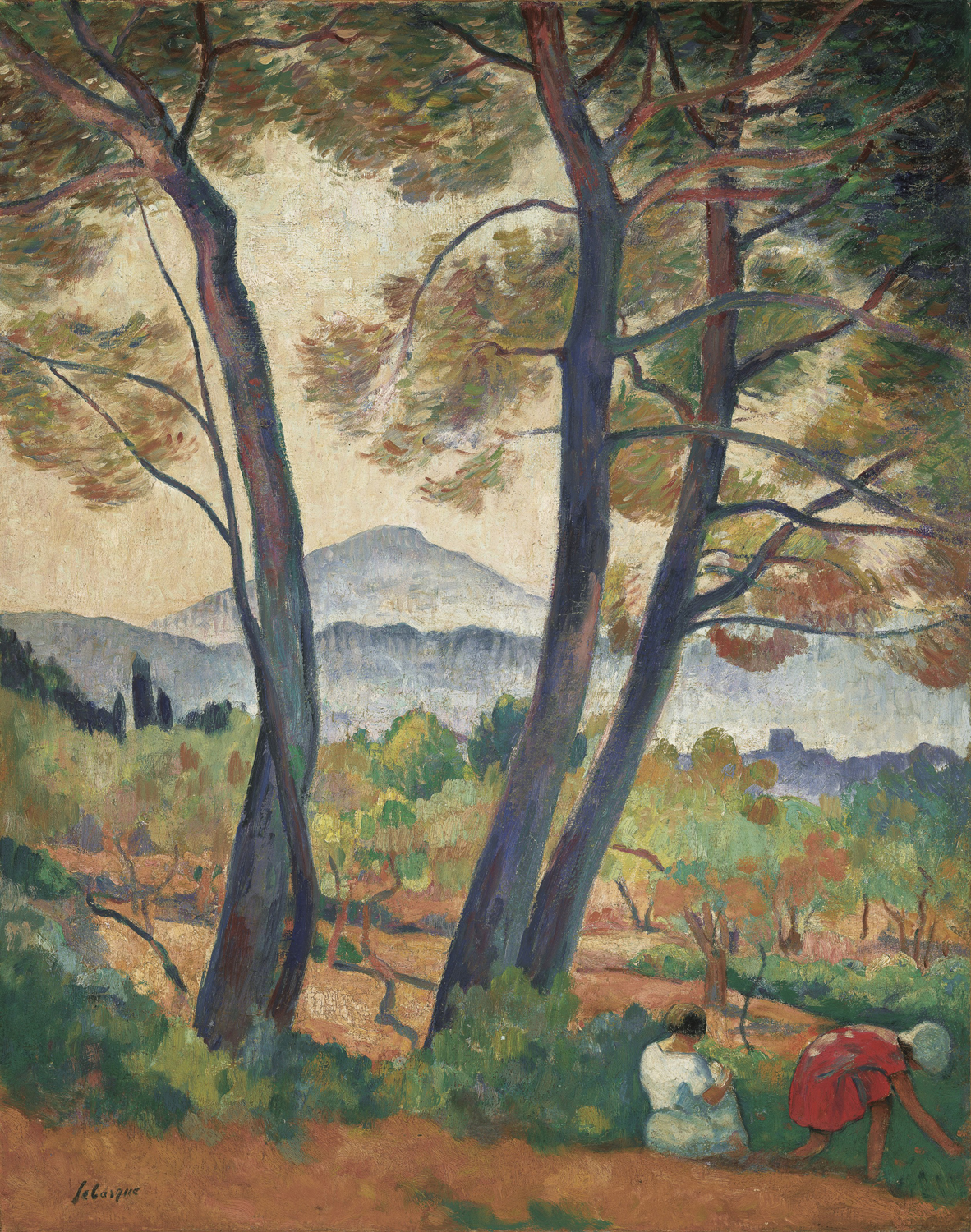 Sanary Vue sur le Cap Sicie (Sanary Seen from Cape Sicie), c. 1911