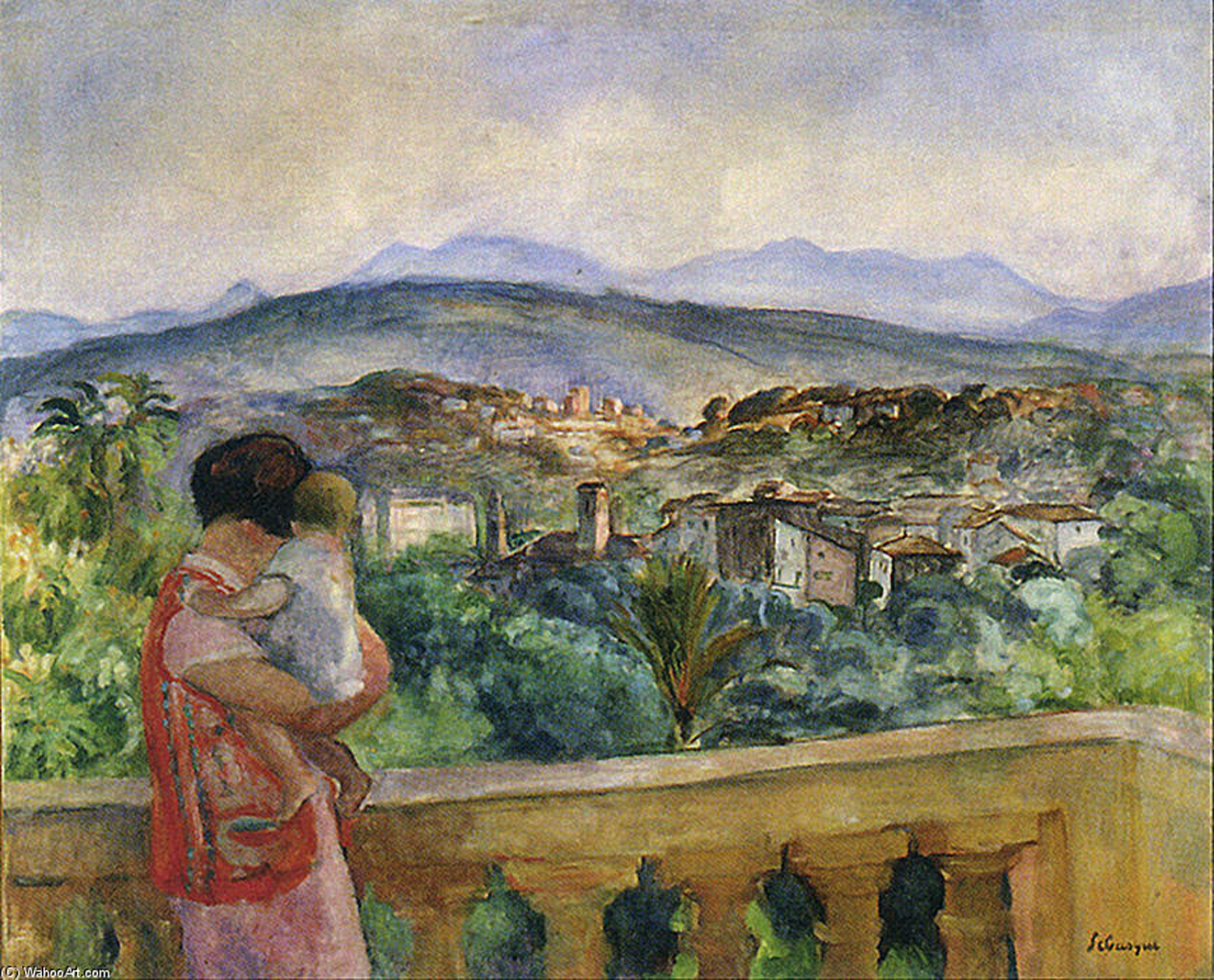 Cannes au Printemps (Cannes in the Spring), 1921