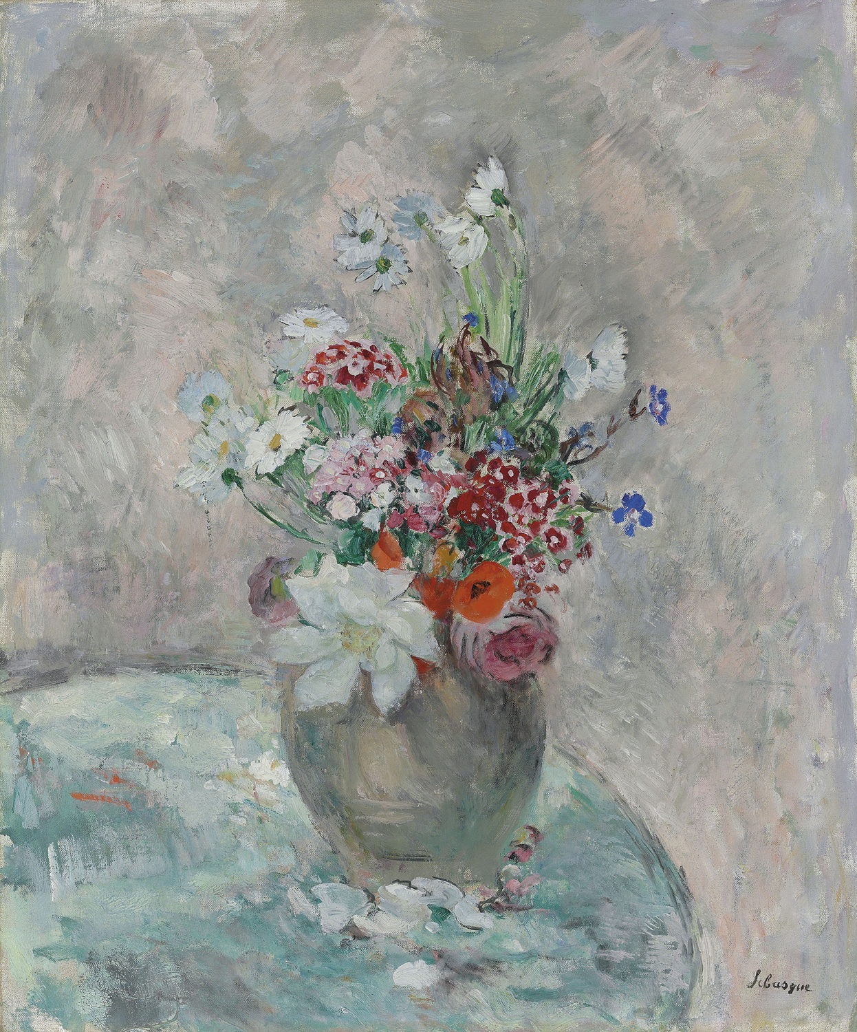 Fleurs Dans un Vase (Flowers in a Vase), 1900